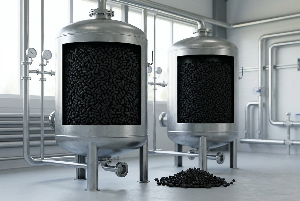 Impregnated Activated Carbon for H2S Removal from Biogas